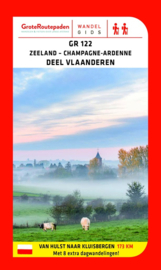 Wandelgids Zeeland Champagne Ardennen Vlaanderen | Grote Routepaden GR122 | ISBN 9789492608215