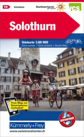 Fietskaart Solothurn | Kümmerly+Frey nr. 19 | 1:60.000 | ISBN 9783259024195