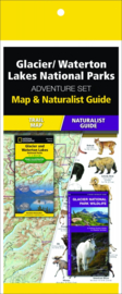 Natuurgids - Topografische kaart - Wandelkaart Glacier / Waterton National Park | National Geographic Adventure Set  | ISBN 9781583559277