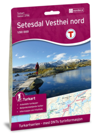 Wandelkaart Setesdal Vesthei Noord 2796 | Nordeca | 1:50.000 | ISBN 7046660027967