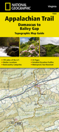 Wandelkaart Appalachian Trail – Damascus to Bailey Gap  | 1:63360 | National Geographic 1503 | ISBN 9781597756402