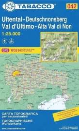 Wandelkaart Val d` Ultimo - Ultental | Tabacco 42 | 1:25.000 | ISBN 9788883150562