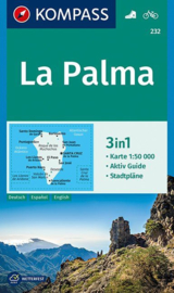 Wandelkaart La Palma | Kompass 232 | 1:50.000 | ISBN 9783990444832
