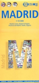 Stadskaart Madrid | Borch | 1:10.000 | ISBN 9783866093577