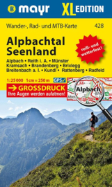 Wandelkaart Alpbachtal - Seenland XL | Walter Mayr 428 | 1:25.000 | ISBN 9783850264419
