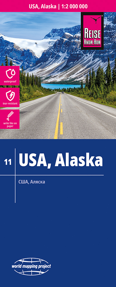 Wegenkaart Alaska | Reise Know how | 1:1,25 miljoen | ISBN 9783831774876
