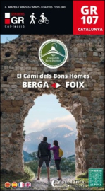 Wandelkaart  GR107 Berga - Foix , El Cami dels Bons Homes | 1:50.000 | Alpina | ISBN 9788490347072
