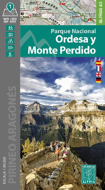 Wandelkaart Ordesa y Monte Perdido | Editorial Alpina | Centrale Pyreneeën | 1:40.000 | ISBN 9788480909990