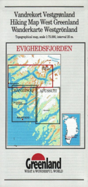 Wandelkaart Evighedsfjorden - West Greenland |  1:75.000 | Harvey Maps 16 | 9788790677091