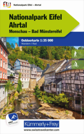 Wandelkaart Nationalpark Eifel - Ahrtal | Kümmerly & Frey 19 | 1:35.000 | ISBN 9783259025826