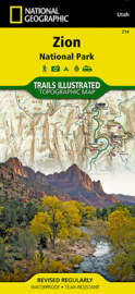 Wandelkaart Zion NP | National Geographic | 1:37.700 | ISBN 9781566952972