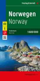 Wegenkaart Noorwegen | Freytag & Berndt | ISBN 9783707924039
