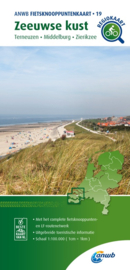 Fietskaart Zeeuwse kust  | ANWB fietsknooppuntenkaart 19 | 1:100.000 | ISBN 9789018046927