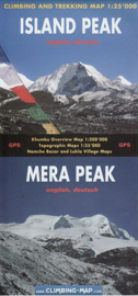 Wandelkaart Island Peak - Mera Peak | Climbing-map | 1:25.000 | ISBN 978395232945