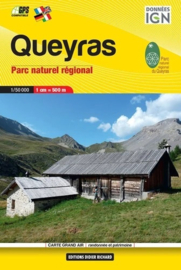 Wandelkaart Queyras Parc Regional - Pocket Edition | 1:50.000 | Editions Libris 06  - Didier Richard | ISBN 9782344042335