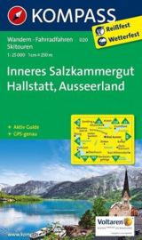 Wandelkaart Inneres Salzkammergut, Ausseerland | Kompass 020 | 1:25.000 | ISBN 9783850262606