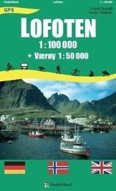 Wandelkaart Lofoten & Værøy | Projekt Nord | 1:100.000 | ISBN 9783931099268