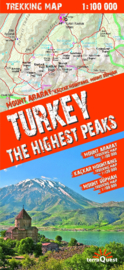 Wandelkaart Turkije - Turkey, the highest peaks | Terraquest | ISBN 9788361155294