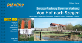 Fietsgids Europa-Radweg Eiserner Vorhang 4 -  Hof - Szeged : 1750 km. | Bikeline | ISBN 9783711100177