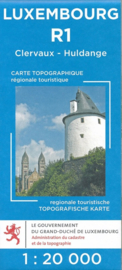 Wandelkaart Clervaux / Huldange | Topografische dienst Luxembourg 01 | ISBN 5425013060394