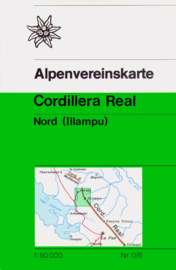 Wandelkaart - Trekkingkaart Cordillera Real Nord | DAV | 1:50.000 | ISBN 5425013065412