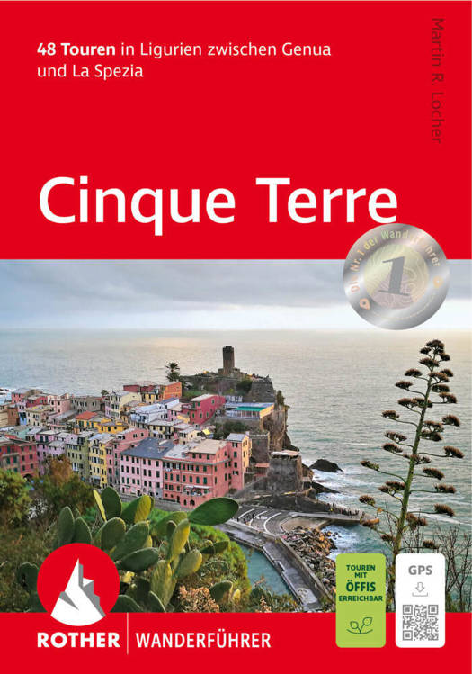 Wandelgids Cinque Terre | Rother Verlag | Ligurien Ost – Genua bis La Spezia | ISBN 9783763314041