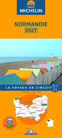 Wegenkaart Normandie 2027 | Michelin 17513 | ISBN 9782067271531
