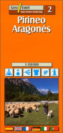 Auto-fietskaart Pirineo Aragones T02 | GeoEstel T | 1:150.000 | ISBN 9788495788627