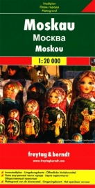 Stadskaart Moskou | Freytag & Berndt |  1:20.000 | ISBN 9783707906158