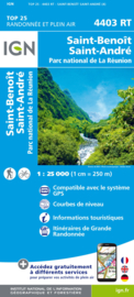 Wandelkaart St-Benoit/St-Andre - Reunion | IGN 4403RT  | 1:25.000 | ISBN 9782758546962