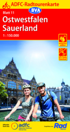 Fietskaart Ostwestfalen / Sauerland nr. 11 | ADFC Radtourenkarte | 1:150.000 | ISBN 9783969900901