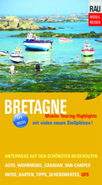 Campergids Bretagne - Mit dem Wohnmobil nach Bretagne | Werner Rau Verlag | ISBN 9783926145789