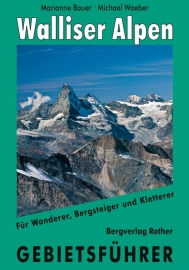 Wandelgids-Klimgids Walliser Alpen Gebietsführer | Rother Verlag | ISBN 9783763324163