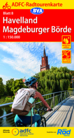 Fietskaart Havelland / Magdeburger Börde | ADFC nr. 08 | 1:150.000 | ISBN 9783969900031