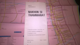 Wegenkaart Nakhon Si Thammarat - Zuid Thailand | Prannok Witthaya Maps | 1:300.000