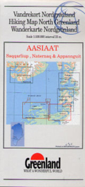 Wandelkaart Aasiaat  / North Greenland : Saqqarliup, Naternaq & Appannguit |  1:100.000 | Harvey Maps 18 | ISBN  9788790677190