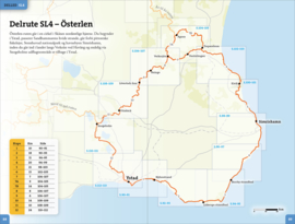 Wandelatlas Skaneleden | Calazo Outdoormaps Serie - Calazo Förlag Dänemark  | 1:50.000 (Deenstalig) | ISBN 9789188779823