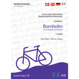 Fietskaart Bornholm | Scanmaps nr. 8 | 1:50.000 | ISBN 9788779671713