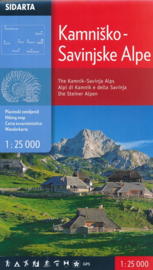 Wandelkaart Steiner Alpen - Kamnisko -Savinjske Alpe | Sidarta | 1:50.000 | ISBN 3830008646354