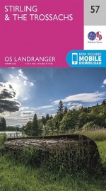 Wandelkaart Stirling & The Trossachs | Ordnance Survey 57 | ISBN 9780319261552