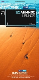 Wandelkaart Lemnos | Terrain Maps 325 | 1:50.000 | ISBN 9789606845802