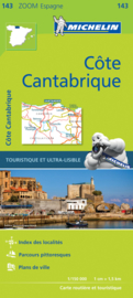 Wegenkaart - Fietskaart  Cantabrië - Costa de Cantabrië | Michelin 143 | ISBN 9782067218062