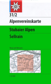 Wandelkaart Stubaier Alpen Sellrain 31/2 | OAV | 1:25.000 | ISBN 9783928777735