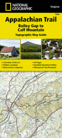 Wandelkaart Appalachian Trail –  Bailey Gap to Calf Mountain | 1:63360 | National Geographic 1504 | ISBN 9781597756419
