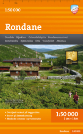 Wandelkaart Rondane | Calazo | 1:50.000 | ISBN 9789189371682