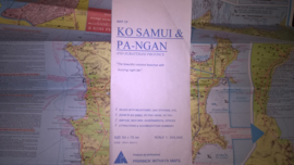 Wegenkaart Ko Samui & Pa-Ngan | Prannok Witthaya Maps | 1:300.000