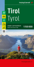 Wegenkaart Tirol | Freytag & Berndt nr. 4 | 1:150.000 | ISBN 9783707921120
