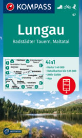 Wandelkaart Lungau - Radstädter Tauern | Kompass 67 |  1:50.000 | ISBN 9783991214533