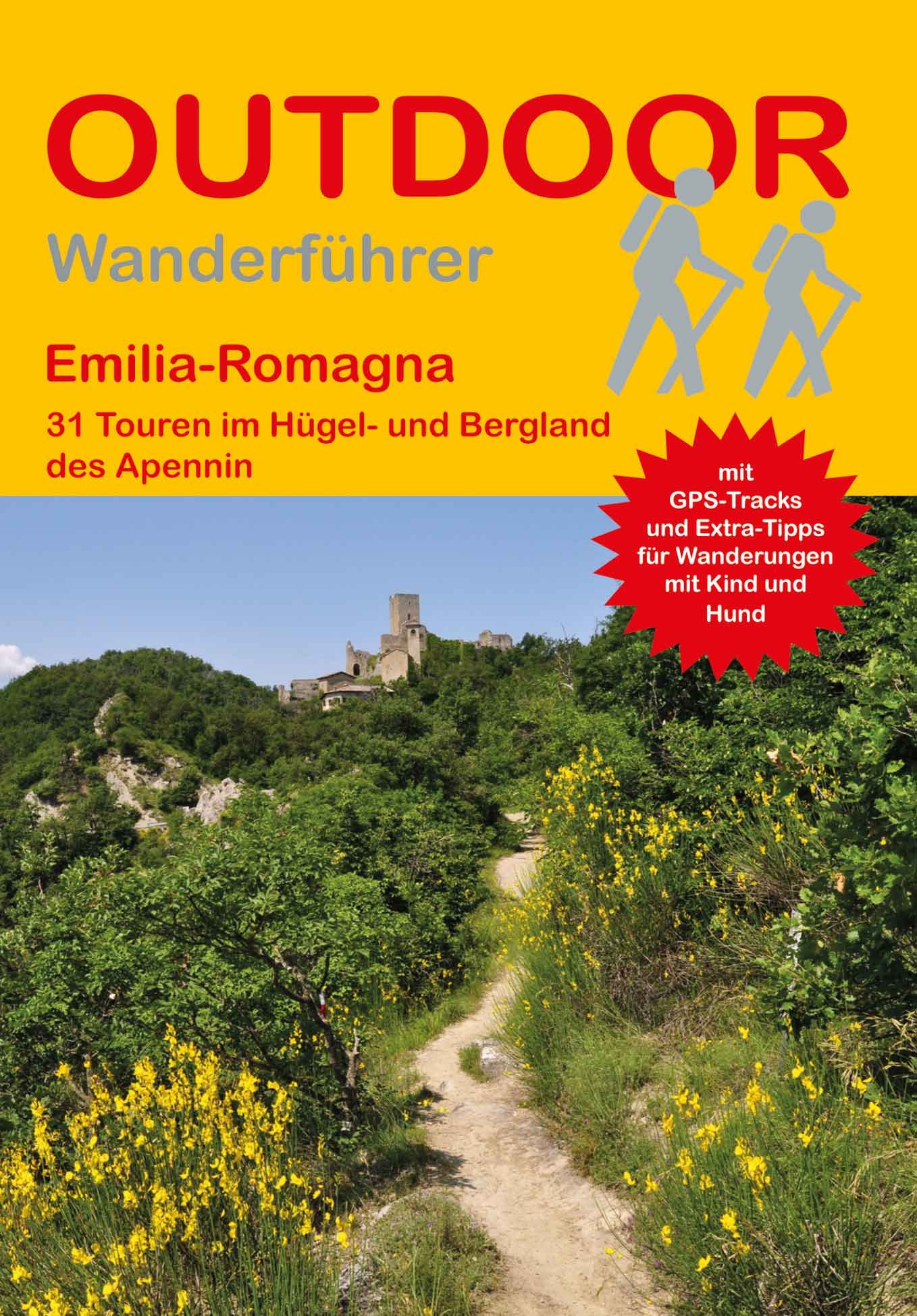Wandelgids Emilia Romagna - 31 wandelroutes | Conrad Stein Verlag | ISBN 9783866868250