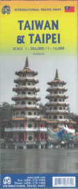 Wegenkaart Taiwan & Taipeh | ITMB | 1:386.000 / 1:16.000 | ISBN 9781771298070